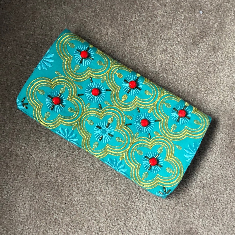 Funky Beaded Clutch/Crossbody